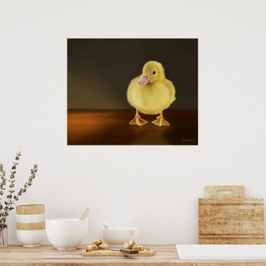 Golden Glow Poster (Keuken)