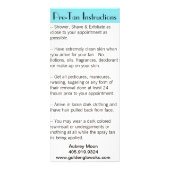 Golden Glow Rack Kaart (Achterkant)