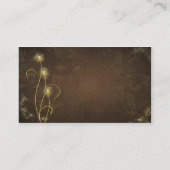 Golden Glow Visitekaartje (Achterkant)