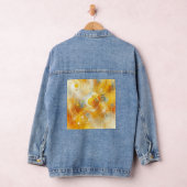 Golden Glow - Zongeïnspireerd Abstract Denim Jacket (Hangar)
