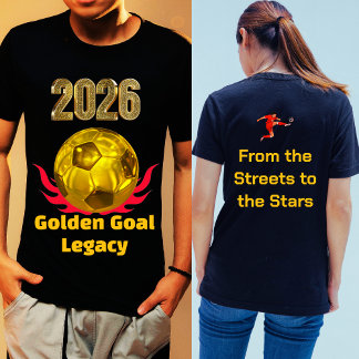 Golden Goal Legacy Wereldkampioenschap  T-shirt