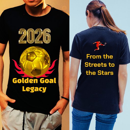 Golden Goal Legacy World Cup  T-shirt