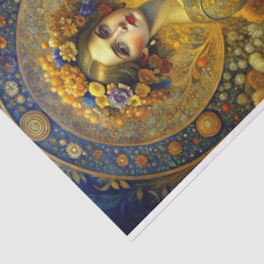 Golden Goddess Decoupage Tissuepapier (Detail)