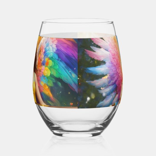 "Golden Goddess: legendarische bliksem Drink glas (Links)