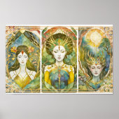 Golden Goddess Poster (Voorkant)