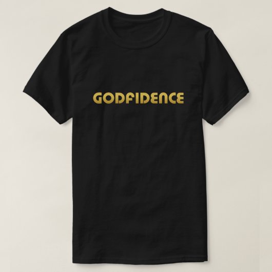 Golden Godftrust T-shirt (Design voorkant)