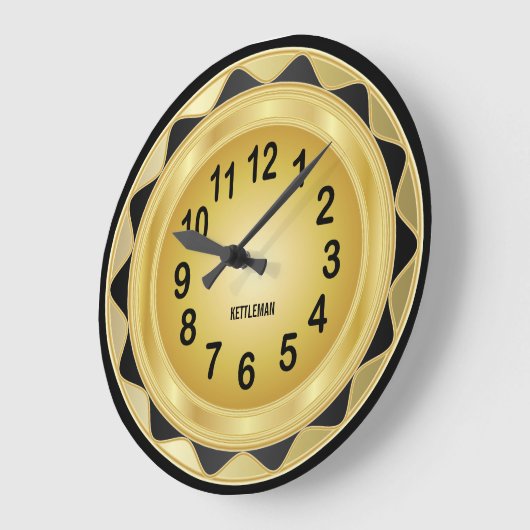 Golden Gold Design Grote Klok (Hoek)