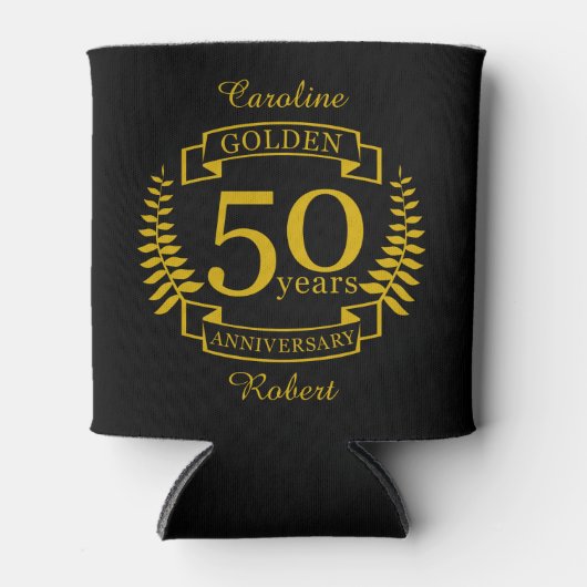 GOLDEN Golden 50 jaar Jubileum 50 jaar Blikjeskoeler (Voorkant)