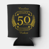 GOLDEN Golden 50 jaar Jubileum 50 jaar Blikjeskoeler (Achterkant)