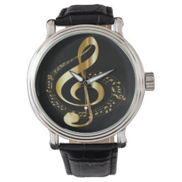 Golden Golf en Black Mannen Horloge