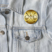 GOLDEN GOLF RONDE BUTTON 5,7 CM (In situ)