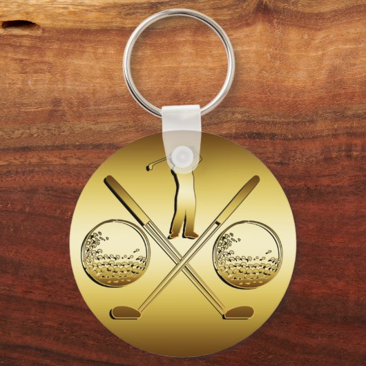GOLDEN GOLF SLEUTELHANGER (Voorkant)