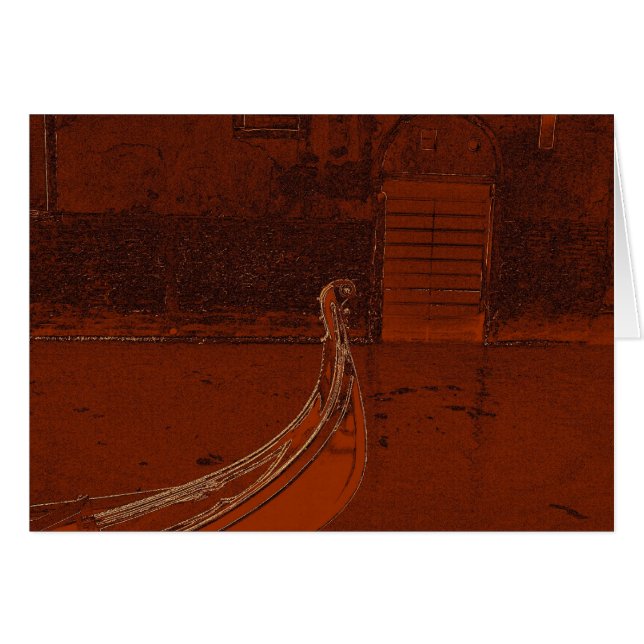 Golden Gondola (Voorkant Horizontaal)