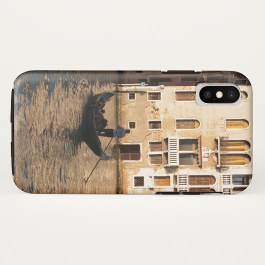 Golden Gondola Venice-kanaal op zonsondergang Case-Mate iPhone Case (Achterkant (horizontaal))
