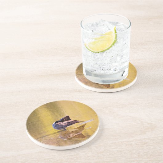 Golden Goose Zandsteen Onderzetter (Zijkant)