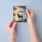 Golden Grace: een Palomino paard op de Sunset Shor Flyer (Hand)