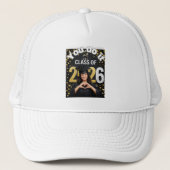 Golden Graduation Trucker Pet (Voorkant)