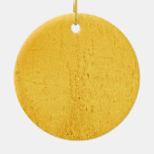 Golden graffiti hart waterverf kunst keramisch ornament (Achterkant)