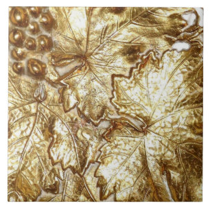 GOLDEN GRAPE LEAVES TEGELTJE