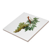 Golden Grapes Redoute Ceramic Tile Tegeltje (Zijkant)