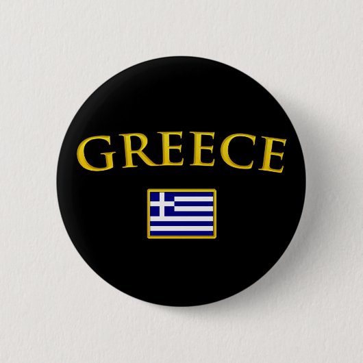 Golden Greece Ronde Button 5,7 Cm (Voorkant)