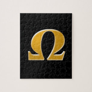 Golden Greek Omega - Symbool van verzet Legpuzzel