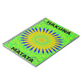 Golden Green African Traditional Fabric Colors Notitieboek (Linkerzijde)