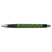 Golden Green Clover Pattern Pen (Voorkant)