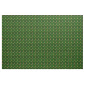 Golden Green Clover Pattern Stof (Yard (91,4 cm))