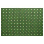 Golden Green Clover Pattern Stof (Fat Quarter)
