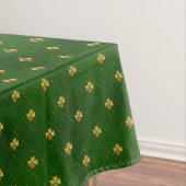 Golden Green Clover Pattern Tafelkleed (Voorbeeld)