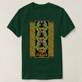 Golden Green Dragon RNR T-Shirt