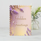 Golden Greetings Schmidt Stationery Feestdagenkaart (Staand voorkant)