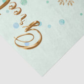 Golden Greetings Tissuepapier (Detail)