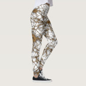 Golden Grid Leggings (Rechts)