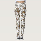 Golden Grid Leggings (Voorkant)