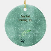 Golden Griffin Keramisch Ornament (Achterkant)