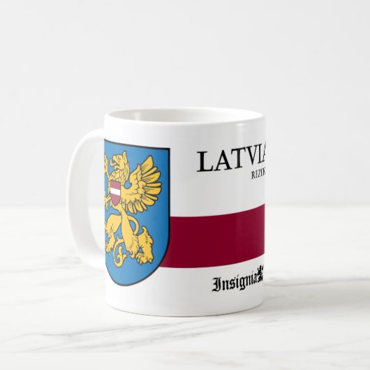 Golden Griffin uit Rezekne Letland Koffiemok (Voorkant links)