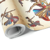 "Golden Groove" Cadeaupapier (Rol Hoek)