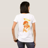 “Golden Groove Goddess” T-shirt (Achterkant volledig)