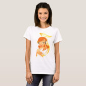  “Golden Groove Goddess” T-shirt (Voorkant volledig)