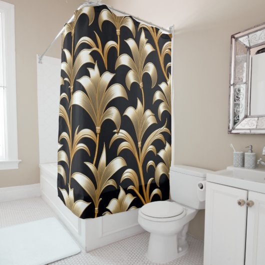 Golden Grows Douchegordijn (In situ)