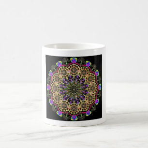 Golden Growth Mandala Koffiemok
