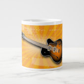 Golden Grunge Burst Guitar Specialty Mok (Voorkant)