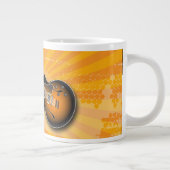 Golden Grunge Burst Guitar Specialty Mok (Rechts)