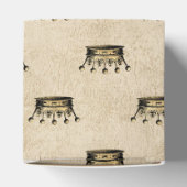 Golden Grunge Regal Crown Bedankdoosjes (Bovenkant)