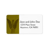 Golden Guardian Angel Etiket (Voorkant)