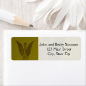 Golden Guardian Angel Etiket (Insitu)