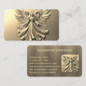 Golden Guardian Angel Visitekaartje (Voorkant / Achterkant)