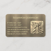 Golden Guardian Angel Visitekaartje (Achterkant)